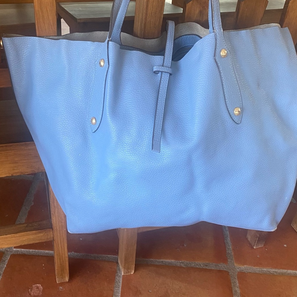 Elegant Periwinkle Tote Bag Annabelle Ingall